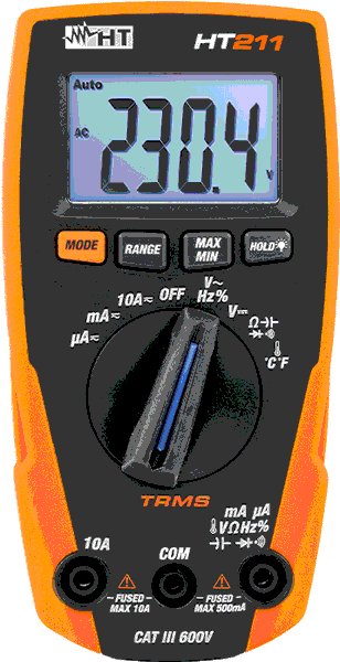 Digitális multiméter, HTItalia HT211