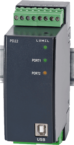 Adatgyűjtő Lumel PS22