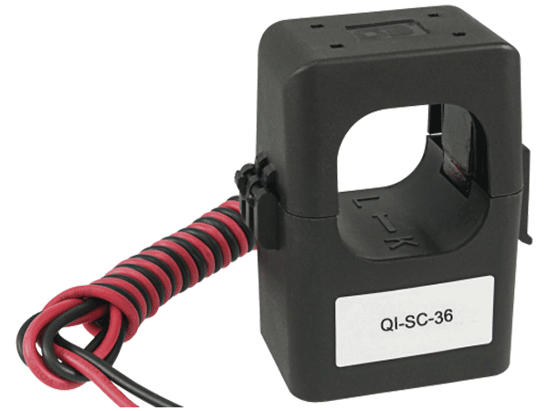 Kábelrepattinható nyitható áraváltó, QI-SC sor