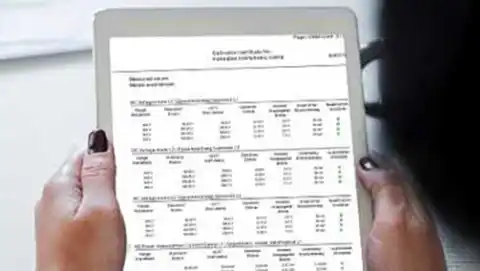 Mérőkábel kábeldobon, piros