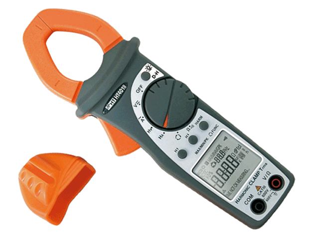 400A-es AC TRMS lakatfogó harmonikus tartalom méréssel, HT4018