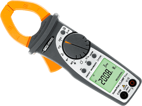 400A-es AC TRMS lakatfogó teljesítményméréssel, HT4022