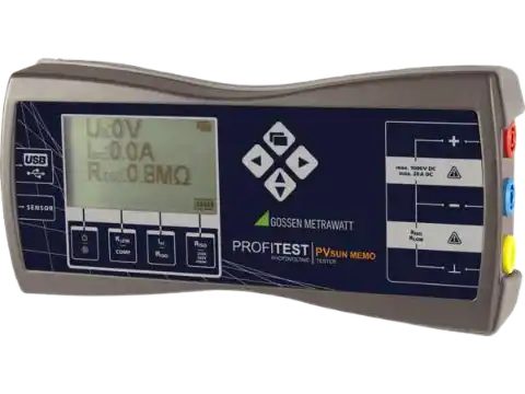 Gossen Metrawatt PROFITEST PVsun és MEMO – 2. kép