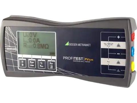 Gossen Metrawatt PROFITEST PVsun és MEMO – 1. kép