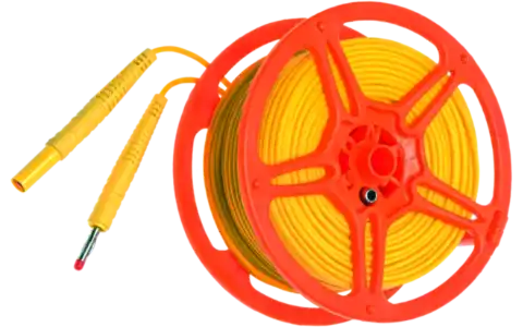 Sárga mérőkábel, 50 m