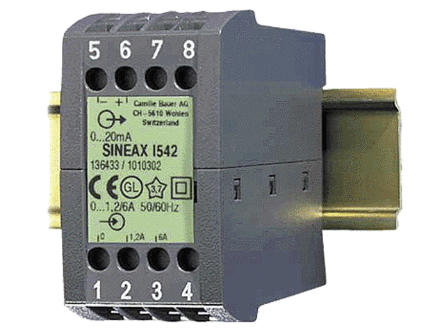 Kétvezetékes AC áram távadó, Sineax I542